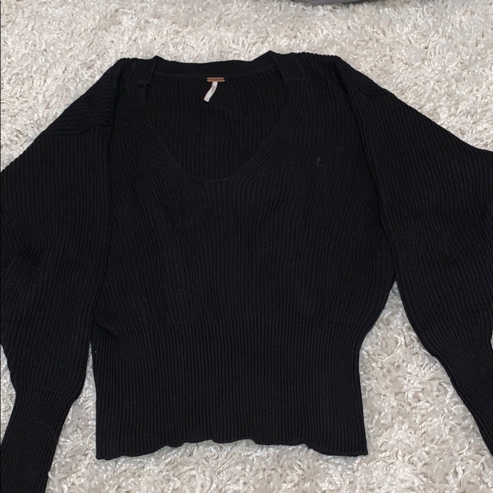 Free People V-neck sweater